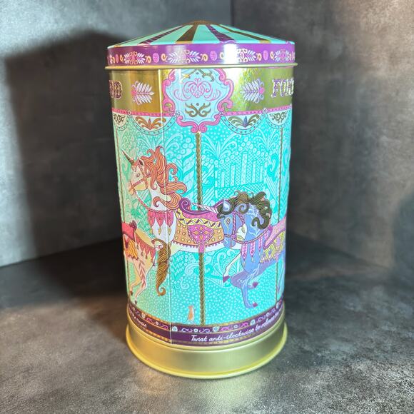 Fortnum & Mason The Magnificent Mini Musical Merry-Go-Round Tin - Empty - Picture 4 of 6